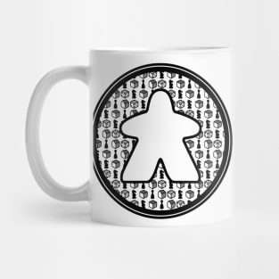 Board Game Icons - Black Mug